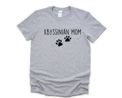 Abyssinian TShirt, Abyssinian Cat Mom, Abyssinian Lover Gift shirt Womens - 4833