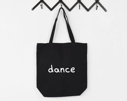 Dance Tote, Mood Bag, Dance Tote Bag, Minimalist Bag - 4865