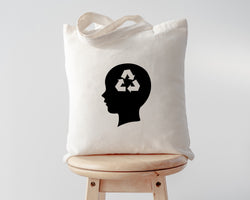 Environmental Gifts, Recycling Awareness Tote Bag - 4777