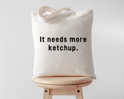 Ketchup Tote, Ketchup Tote Bag - 4475