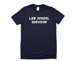 Law Graduation Gift, New Lawyer, Law School Survivor Shirt Mens Womens Gift - 4618