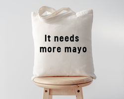 Mayo Bag, Mayonnaise gift, Mayonnaise Lover Tote Bag - 4474