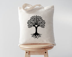 Nature Bag, Love Tree Tote Bag - 4778