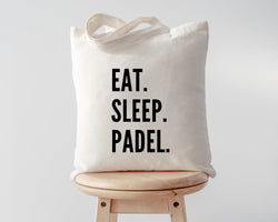 Padel Bag, Eat Sleep Padel Tote Bag - 4765