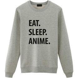 Eat Sleep Anime Sweater