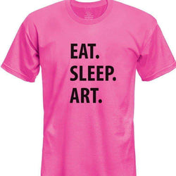 Eat Sleep Art t shirt, Gift for Boys Girls Teens