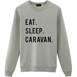 Eat Sleep Caravan Sweater