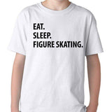 Eat Sleep Figure Skating T-Shirt Kids
