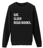 Eat Sleep Read Books Sweater