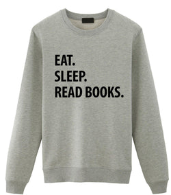 Eat Sleep Read Books Sweater