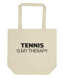 Tennis is My Therapy Tote Bag | Short / Long Handle Bags