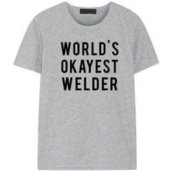 World's Okayest Welder T-Shirt