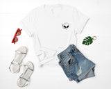 Alien Shirt Aliens tshirt alien top boys alien shirt girls women men alien tee Alien skull - 170