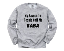 Baba Sweater, Funny Dad Gift, Baba Sweatshirt - 4470