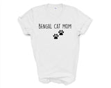 Bengal TShirt, Bengal Cat Mom, Bengal Cat Lover Gift shirt Womens - 2383