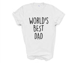 Best Dad Shirt, World's Best Dad Shirt Gift for Dad Funny Fathers Day Gift - 3336