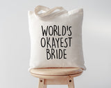 Bride Gift, Bride Tote Bag, Wedding Bag for Bride | Long Handle Bags - 1553
