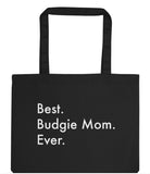 Budgie Mom Gift Bag, Best Budgie Mom Ever Tote Bag | Long Handle Bags - 3027