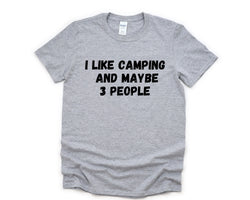 Camping T-shirt, Camp Shirt, Camping Lover Gift Mens Womens Gift - 4862