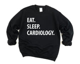 Cardiology Sweatshirt, Cardiologist Gift, Eat Sleep Cardiology Sweater Mens Womens Gift - 1262