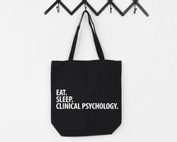 Clinical Psychologist Gift, Eat Sleep Clinical Psychology Tote Bag | Long Handle Bags - 2868