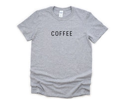 Coffee T-Shirt Minimalist Shirt Mens Womens Gift - 4415