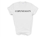 Copenhagen T-shirt, Copenhagen Shirt Mens Womens Gift - 4210