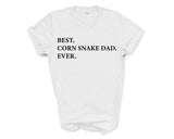 Corn Snake Dad T-Shirt, Best Corn Snake Dad Ever Shirt Gift - 3319