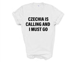 Czechia T-shirt, Czechia is calling and i must go shirt Mens Womens Gift - 4248