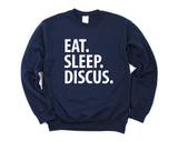 Discus Sweater, Eat Sleep Discus Sweatshirt Mens Womens Gifts - 3600