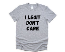 Don't care Shirt, Mood shirt, Anti social T-Shirt Introvert Mens Womens Gift - 4338