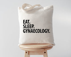 Eat Sleep Gynaecology Tote Bag | Long Handle Bags - 1897