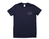 Elephant Tee Faded Elephant shirt Zoo Elephant lovers gift for Men Women - 4275