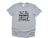Funny Aunt tshirt, Favorite Aunt Gift, new auntie, Aunt tshirt - 4365