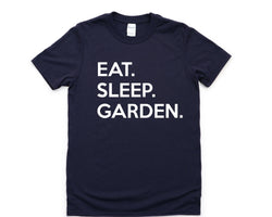 Gardening Shirt, Eat Sleep Garden T-Shirt Mens Womens Gifts - 674