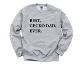 Gecko Sweater, Best Gecko Dad Ever Sweatshirt - 3318