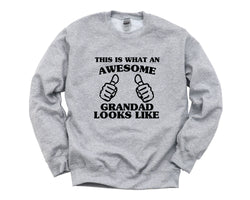 Grandad Gift, Gift for Grandad, Awesome Grandad Sweatshirt - 1411