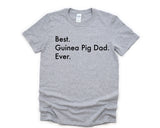 Guinea Pig Shirt, Best Guinea Pig Dad Ever TShirt Gift Mens - 3016