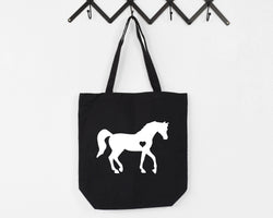Horse Lover gift, Horse Owner gift, Horse Tote Bag | Long Handle Bags - 2885