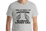 Husband tshirt, Husband Gift, Husband to be gift, Awesome Husband shirt- 1409