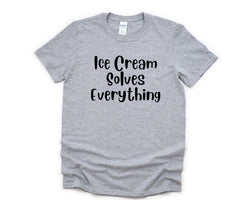 Ice Cream Shirt, Ice Cream Lover T-Shirt Funny Mens Womens Gift - 4770