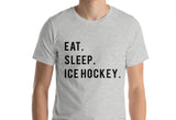 Ice Hockey t shirt, Ice hockey, Hockey, Eat Sleep Ice Hockey Shirt Mens Womens - 753