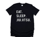 Jiu Jitsu Shirt, Eat Sleep Jiu Jitsu T-Shirt Mens Womens Gifts - 764