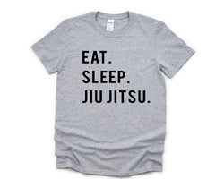 Jiu Jitsu Shirt, Eat Sleep Jiu Jitsu T-Shirt Mens Womens Gifts - 764