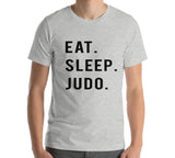 Judo t-shirt, Eat Sleep Judo shirt Mens Womens Gifts - 762