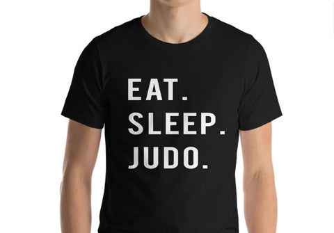 Judo t-shirt, Eat Sleep Judo shirt Mens Womens Gifts - 762