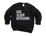 Kitesurfing gifts, Eat Sleep Kitesurf Sweatshirt Mens & Womens Gift - 2268