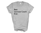 Lacrosse Coach Gift, Best Lacrosse Coach Ever Shirt Mens Womens Gift - 3562