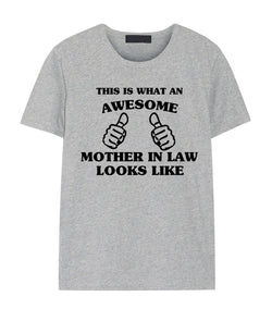Mother in Law shirt, Mother in Law Gift, Awesome Mother in Law t shirt- 1464