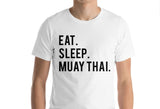 Muay Thai t-shirt, Gifts For Muay Thai, Eat Sleep Muay Thai Shirt - 605